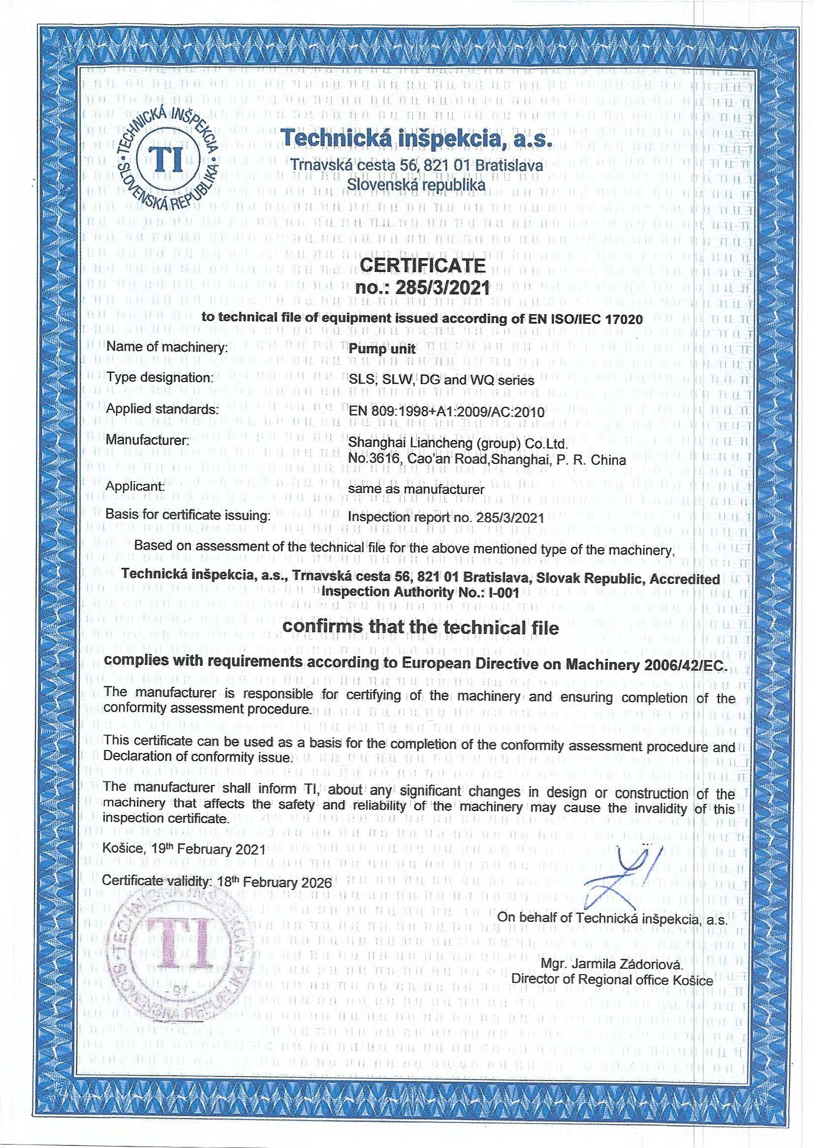 CE-certificaat-SLS,SLW,DG,WQ