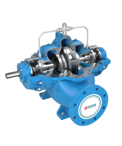 Double suction high efficiency centrifugal pump